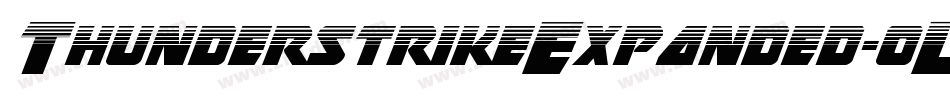 ThunderstrikeExpanded-oLjq字体转换 ThunderstrikeExpanded-oLjq字体转换