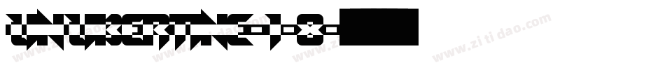 LinLibertine-I-8字体转换