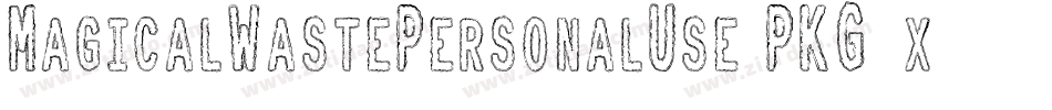 MagicalWastePersonalUse-PKG6x字体转换