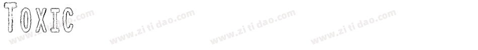 Toxic字体转换