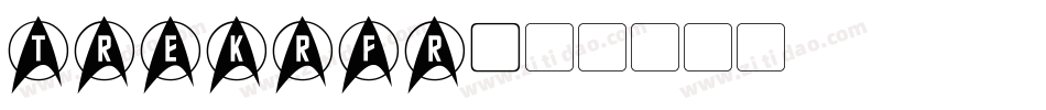 TREKRFR字体转换