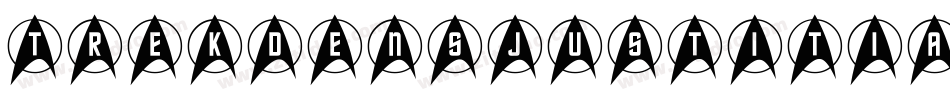 TrekdensJustitiamRegular-g7yE字体转换