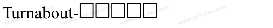 Turnabout字体转换