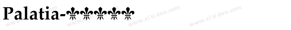 Palatia字体转换