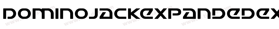DominoJackExpandedExpanded-YRXL字体转换
