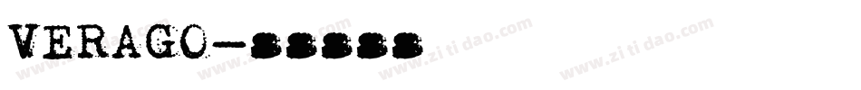 VERAGO字体转换