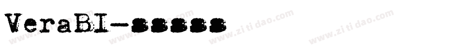 VeraBI字体转换