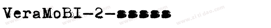 VeraMoBI-2字体转换