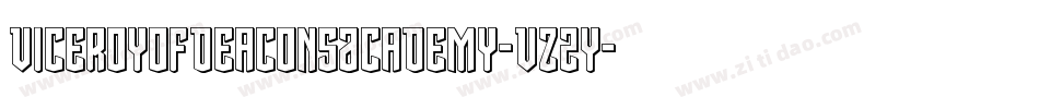 ViceroyOfDeaconsAcademy-VZ2y字体转换