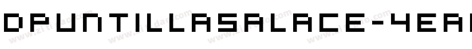 DPuntillasALace-4Ea6字体转换
