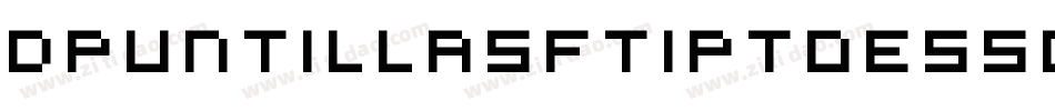 DPuntillasFTiptoesSquid-E1lz字体转换