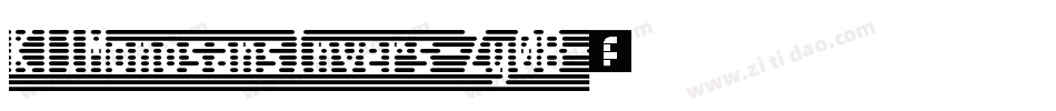Kl1MonosansInvers-Zy08字体转换