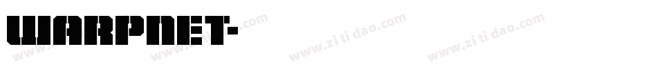 Warpnet字体转换