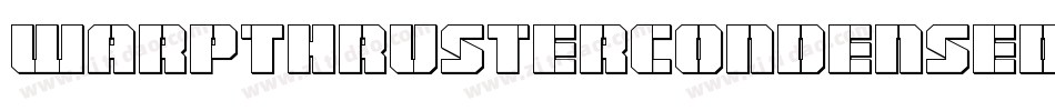 WarpThrusterCondensed-rLKB字体转换 WarpThrusterCondensed-rLKB字体转换