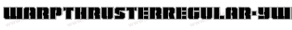 WarpThrusterRegular-yWPV字体转换