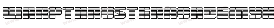 WarpThrusterAcademyRegular-RWlE字体转换
