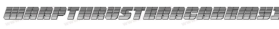 WarpThrusterAcademyItalic-BMrw字体转换