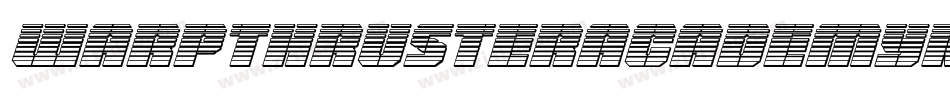 WarpThrusterAcademyRegular-RWlE字体转换