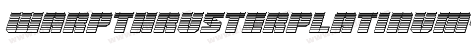 WarpThrusterPlatinum-4A24字体转换