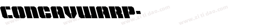 ConcavWarp字体转换