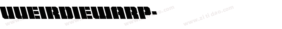 UUeirdieWarp字体转换