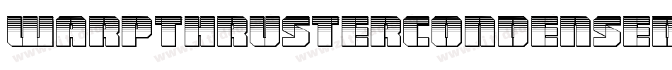WarpThrusterCondensed-rLKB字体转换 WarpThrusterCondensed-rLKB字体转换