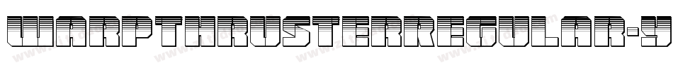 WarpThrusterRegular-yWPV字体转换