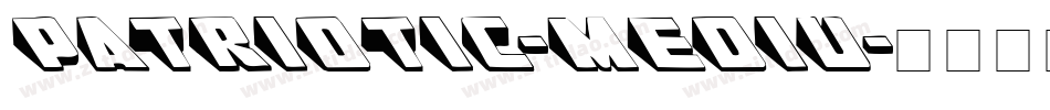 Patriotic-Mediu字体转换