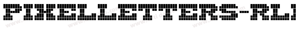 Pixelletters-RLm3字体转换