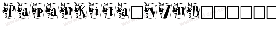 PapanKita-V7nB字体转换