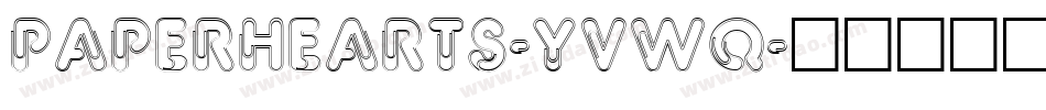 Paperhearts-Yvwq字体转换