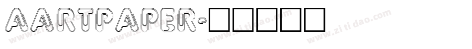 aArtPaper字体转换
