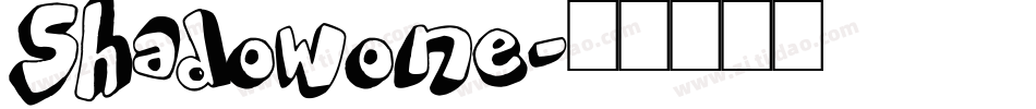 Shadowone字体转换