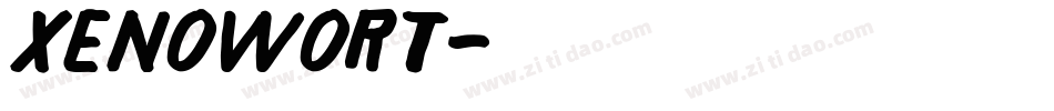 XENOWORT字体转换