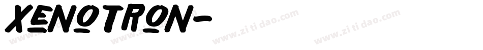 Xenotron字体转换