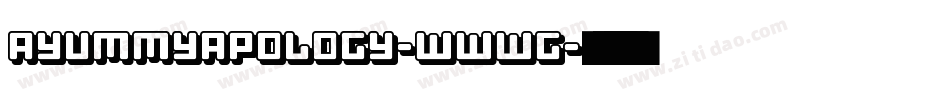 AYummyApology-WWWG字体转换