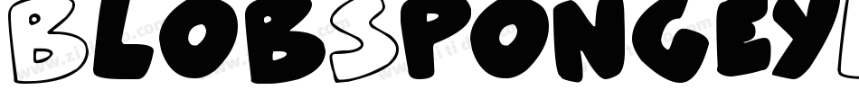 BlobSpongeyLowercase-wKq3字体转换