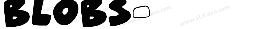 blobs字体转换