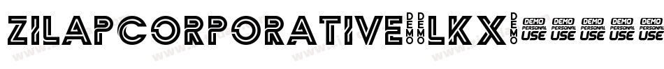 ZilapCorporative-2lKX字体转换