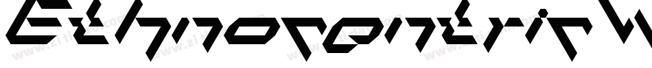 EthnocentricW00字体转换