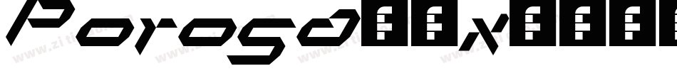 Porosa-9x00字体转换