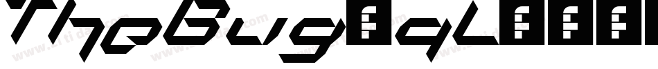 TheBug-qL00字体转换