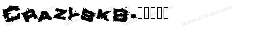 Crazysk8字体转换