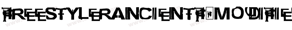 FreestylerAncientF6modified-Pyx2字体转换