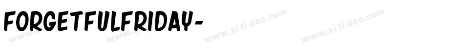 ForgetfulFriday字体转换