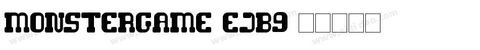 MonsterGame-EjB9字体转换