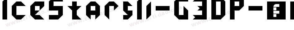 IceStarsIi-G3DP字体转换