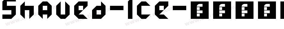 Shaved-Ice字体转换