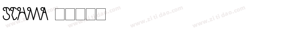 SchMa字体转换