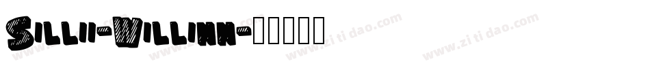 Sillii-Willinn字体转换